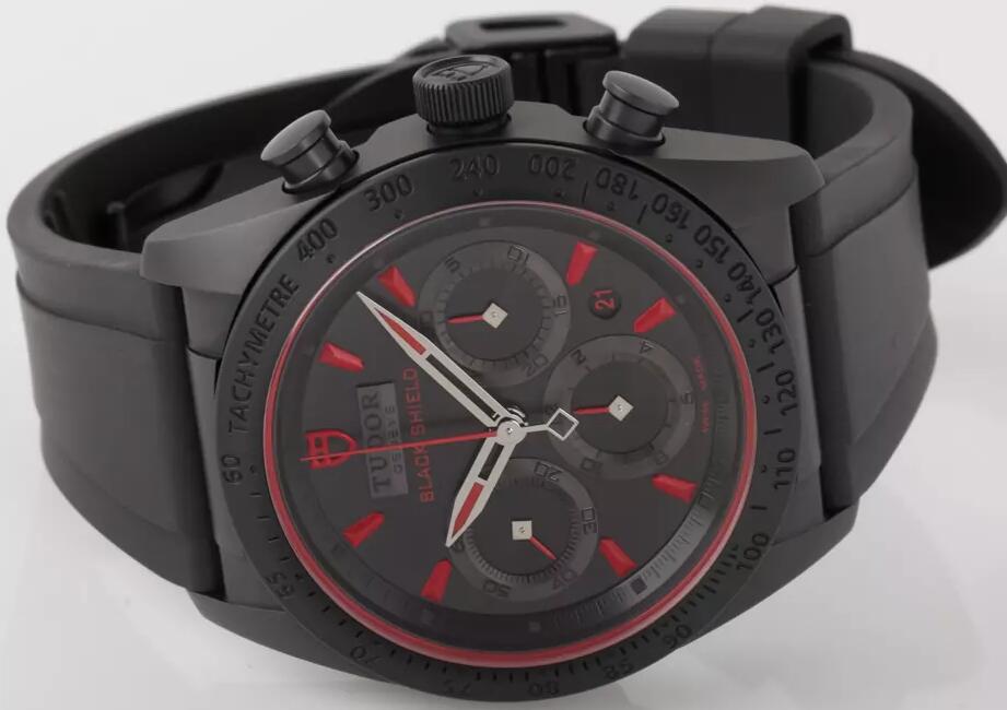 Tudor Heritage Black Bay Black Shield Fastrider 42000CR Replica Watch